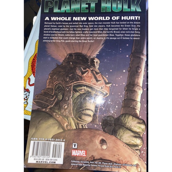Marvel Comics PLANET HULK - The Incredible Hulk, TPB Graphic Novel - Picture 3 of 8